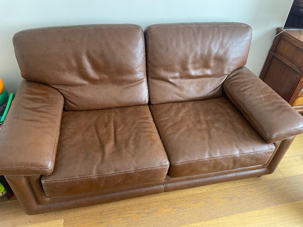 Zetel Durlet, Huis en Inrichting, Zetels | Zetels, Ophalen, Gebruikt, 150 tot 200 cm, Tweepersoons