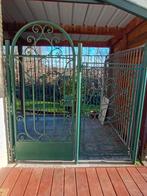 clôtures décoratives en fer forgé, Clôture ornementale, Enlèvement, Avec portail, Utilisé