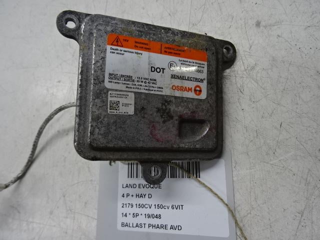 BALLAST DE PHARE XENON DROIT Range Rover Evoque (LVJ / LVS), Land Rover, Mevr. I. Hauben, Utilisé, Rue de l'Espoir 34 34
4030  GRIVEGNÉE, BE