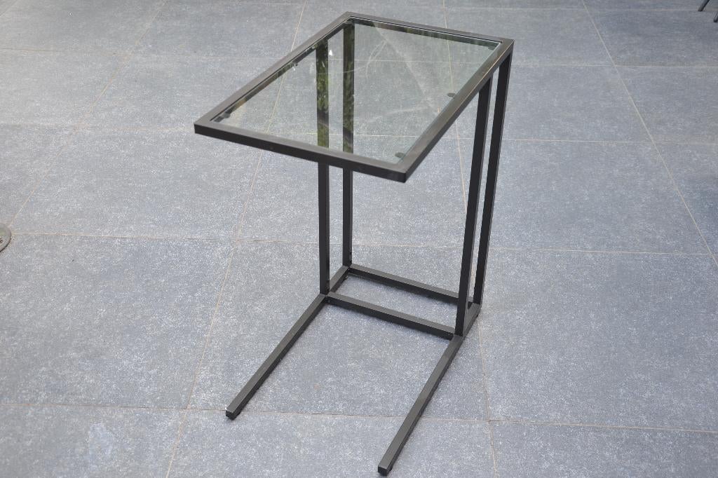 Déserte., Maison & Meubles, Tables | Dessertes, Enlèvement, Comme neuf, Rectangulaire, Verre