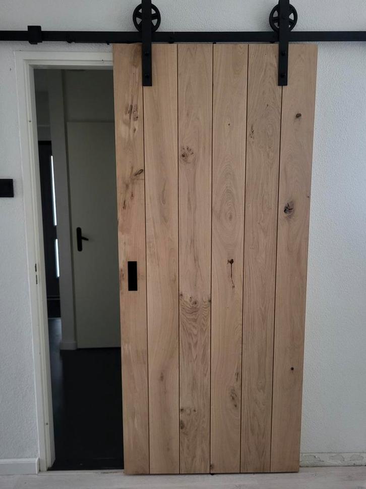 Schuifdeur/loftdeur/barndeur/douglas/massief eiken OP MAAT, Doe-het-zelf en Bouw, Deuren en Vliegenramen, Ophalen of Verzenden