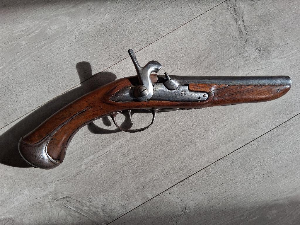 Antiek percussiepistool, Ophalen of Verzenden