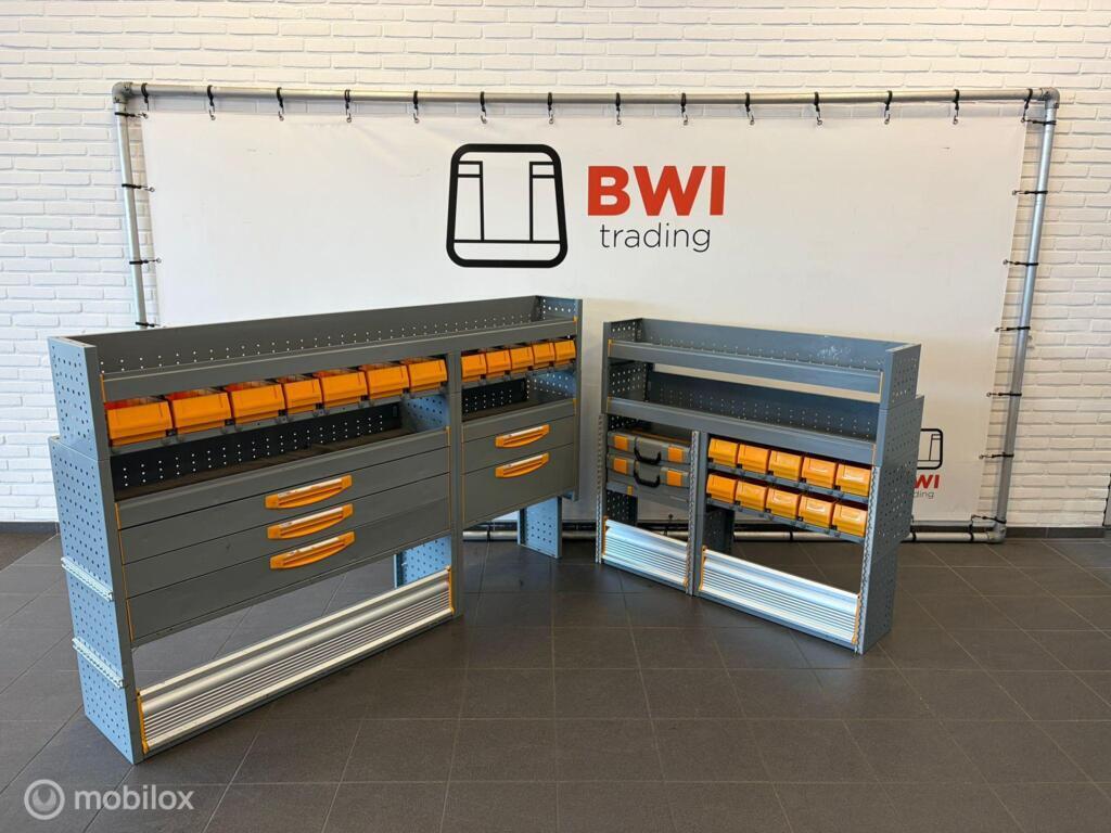 StoreVan set bedrijfswageninrichting L+R complete inrichting, Auto diversen, Overige Auto diversen, Ophalen of Verzenden