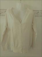 Yessica : ecru of crèmekleur cardigan gilet vest , mt M, Taille 38/40 (M), Enlèvement ou Envoi, Comme neuf, Yessica