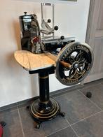 Prachtige oude snijmachine berkel gerestaureerd zwart goud, Antiek en Kunst, Antiek | Keukengerei, Ophalen