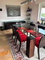 Meuble buffet + table à manger + 6 chaises Roche Bobois, Enlèvement, Utilisé, Modern/vintage, 6 à 8 chaises
