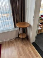 rond bijzettafeltje, Huis en Inrichting, Tafels | Bijzettafels, Ophalen, Minder dan 55 cm, Gebruikt, Rond