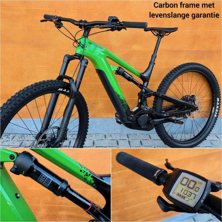 E MTB Cannondale moterra neo 3+ carbon 625Wh 29" 160mm, Fietsen en Brommers, Elektrische fietsen, Zo goed als nieuw, 47 tot 51 cm