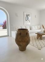 Antieke Griekse Kruik Terracotta 18e Eeuws Uniek Exemplaar, Ophalen