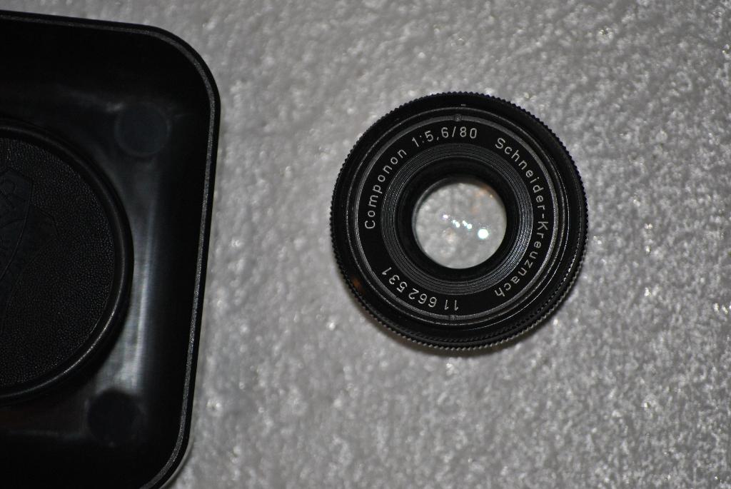 AGRANDISSEUR D'OBJECTIF SCHNEIDER KREUZNACH 1:5,6/80, Enlèvement, Utilisé, Accessoires pour chambre noire, Portable