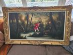SUPERBE TABLEAU DE CHASSE A COURE, Enlèvement