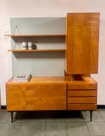 Mid Century wandkast, Huis en Inrichting, Kasten | Wandmeubels, Ophalen, Zo goed als nieuw