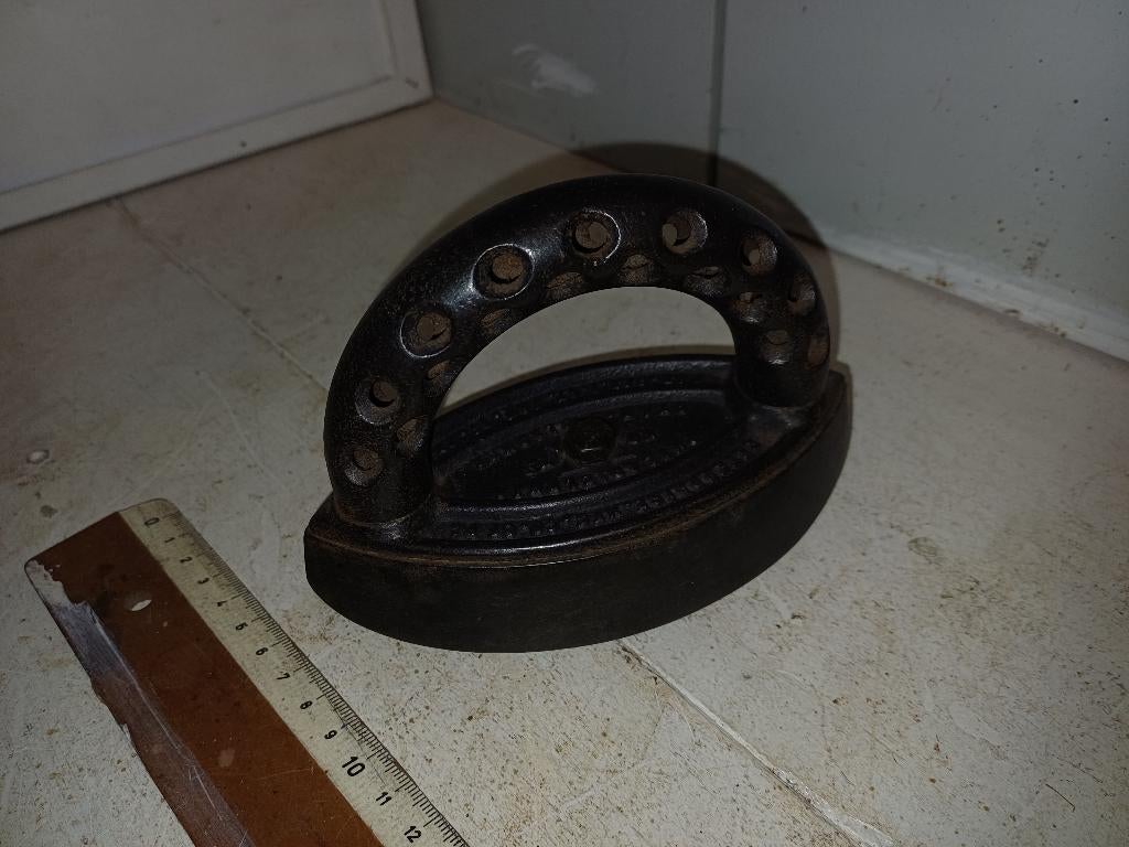 USA 1877 strijkijzer (zeldzaamheid), Antiek en Kunst, Ophalen of Verzenden