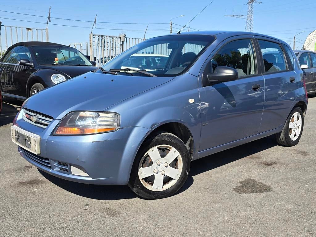 CHEVROLET KALOS 1200CC À ESSENCE 01/2007 167000 KM, Autos, Chevrolet, Entreprise, 1150 cm³, 5 places, Tissu