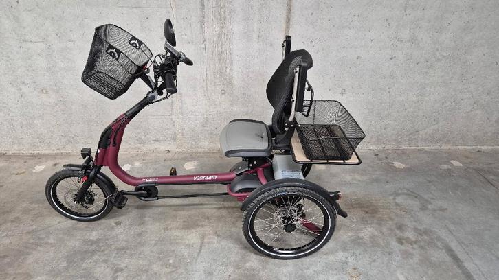 RAAM Easy Rider Compact Electro driewieler – slechts 6 km!, Fietsen en Brommers, Fietsen | Driewielfietsen, Zo goed als nieuw