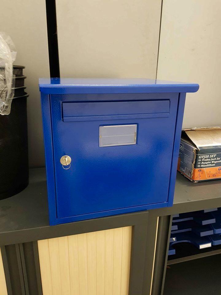 Grote professionele brievenbus, Tuin en Terras, Brievenbussen, Nieuw, Staal, Ophalen of Verzenden