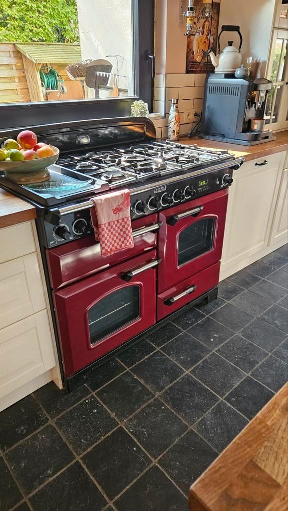 Falcon Classic 110 Deluxe, Elektronische apparatuur, Fornuizen, Gebruikt, Inbouw, Elektrisch, 5 kookzones of meer, 90 tot 95 cm