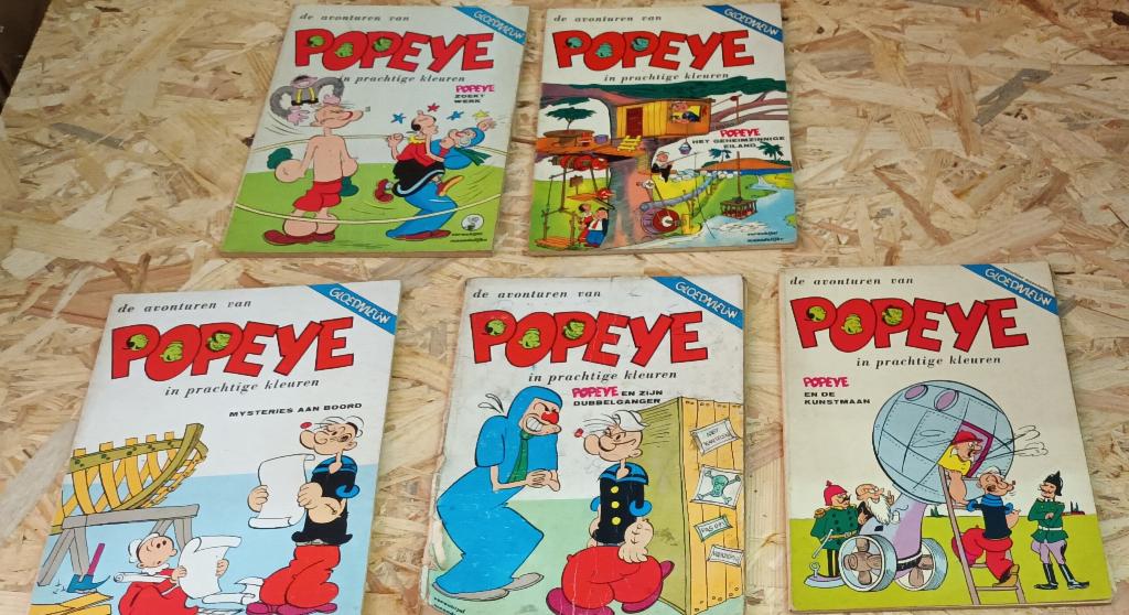 Strips Popeye, Boeken, Strips | Comics, Europa, Meerdere comics, Elzie Segar, Ophalen