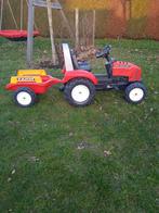 Tractor met aanhangwagen, Ophalen