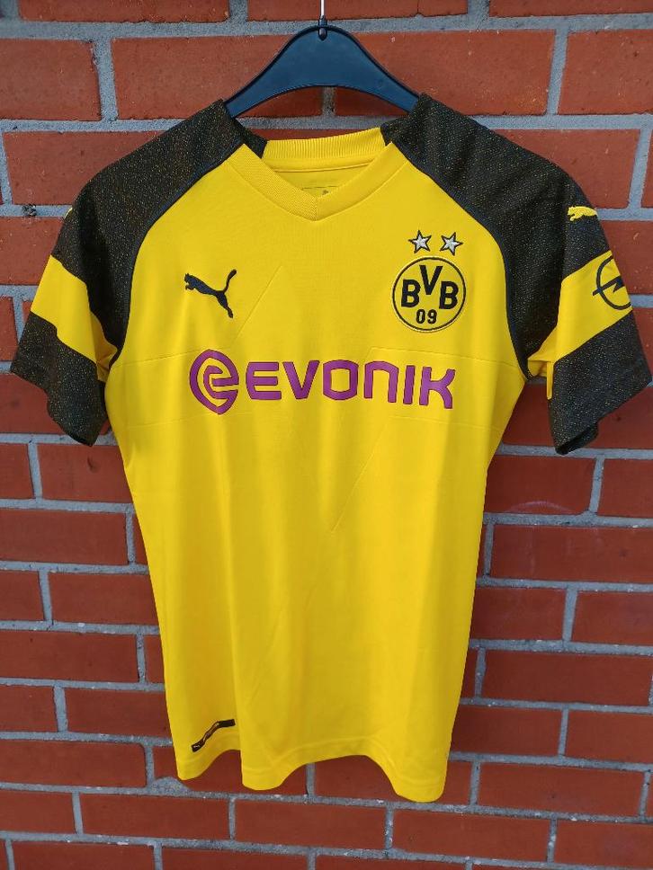 Maillot du Borussia Dortmund 2018-2019, Sports & Fitness, Football, Utilisé, Maillot, Taille S, Enlèvement ou Envoi