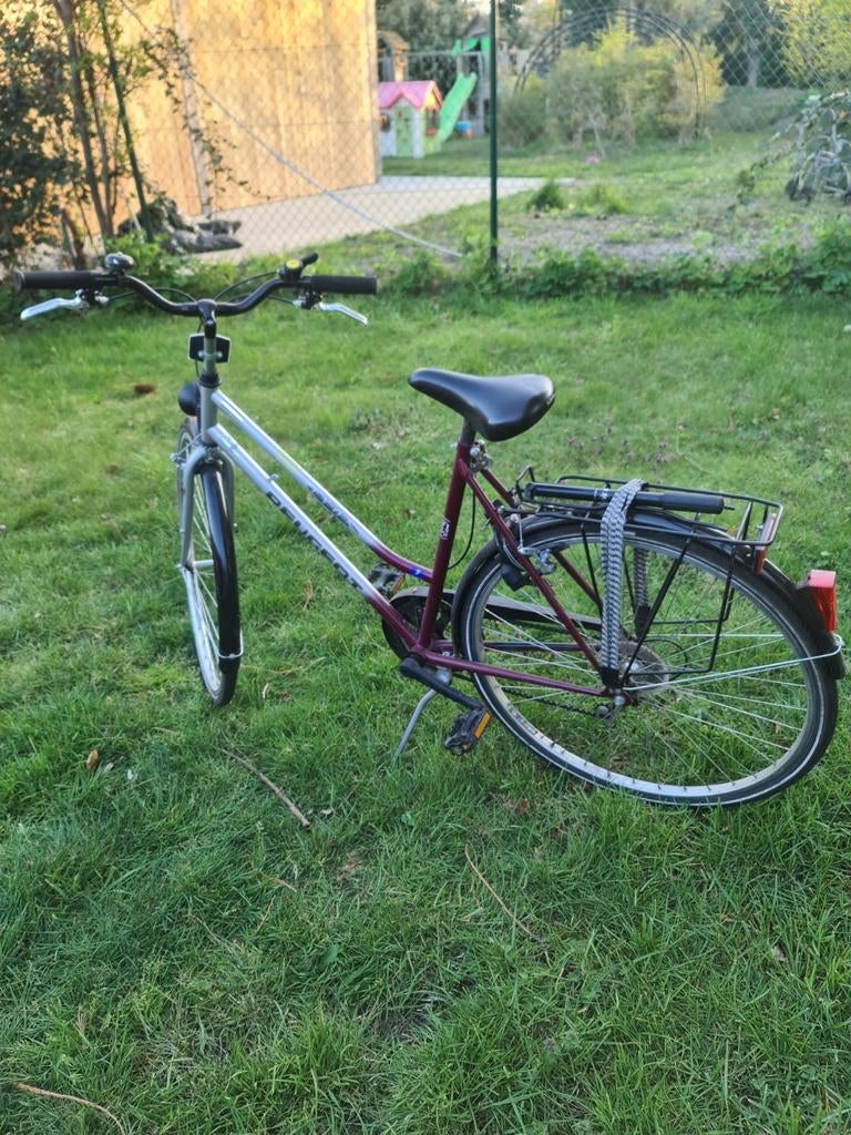 Damesfiets Peugeot, Ophalen