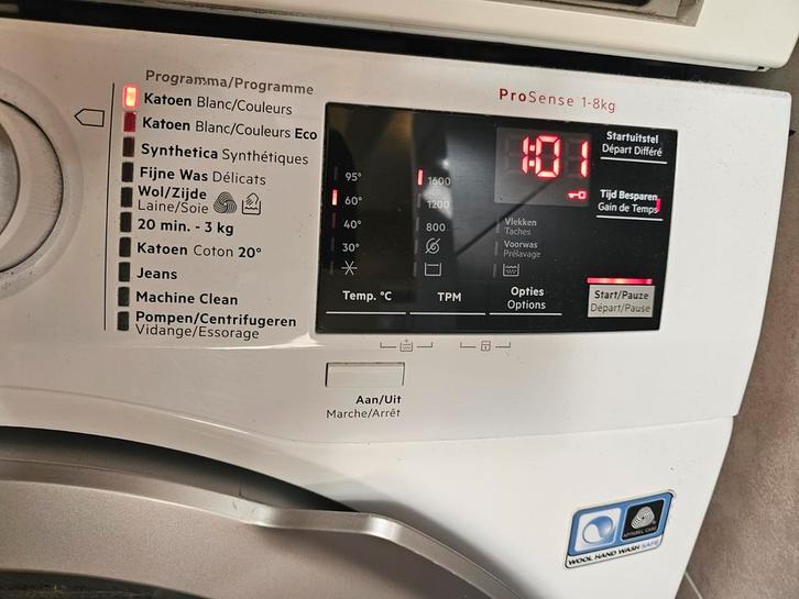 Aeg wasmachine en aeg droger., Electroménager, Lave-linge, Enlèvement