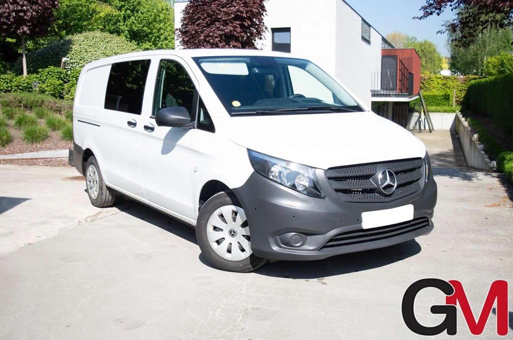 Mercedes-Benz Vito 116 CDI Dubbele Cabine (bj 2024), Auto's, Automaat, Stof, Gebruikt, Euro 6