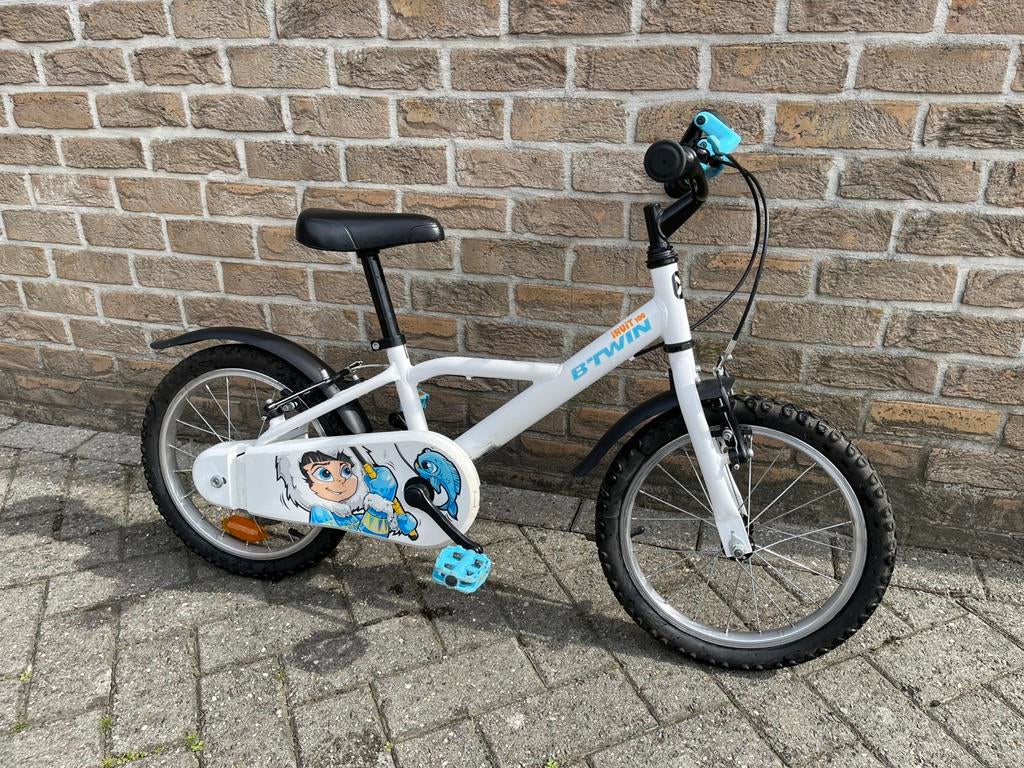 B’twin kinderfiets inuit 16 inch, Ophalen, Gebruikt