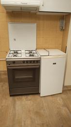 Cuisinière à gaz avec four et réfrigérateur de table, Electroménager, Enlèvement