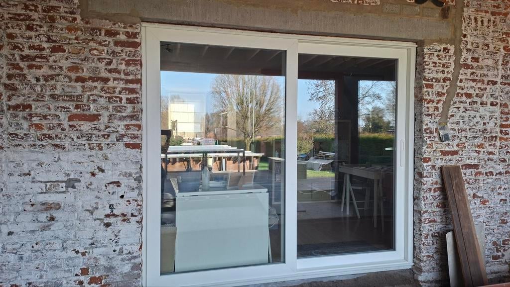 Baie vitrée coulissante PROFEL, Bricolage & Construction, Baie vitrée coulissante