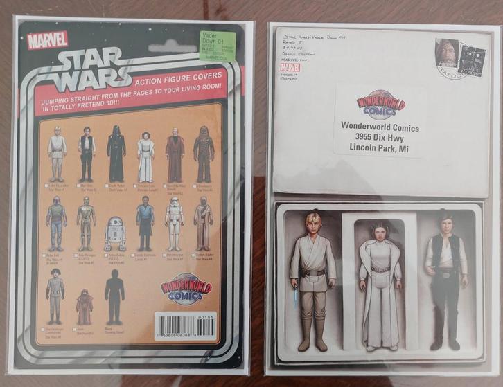 Star Wars Wonderworld Comics Vader Down 1 Marvel 2 Variants, Boeken, Strips | Comics, Nieuw, Meerdere comics, Amerika, Ophalen of Verzenden