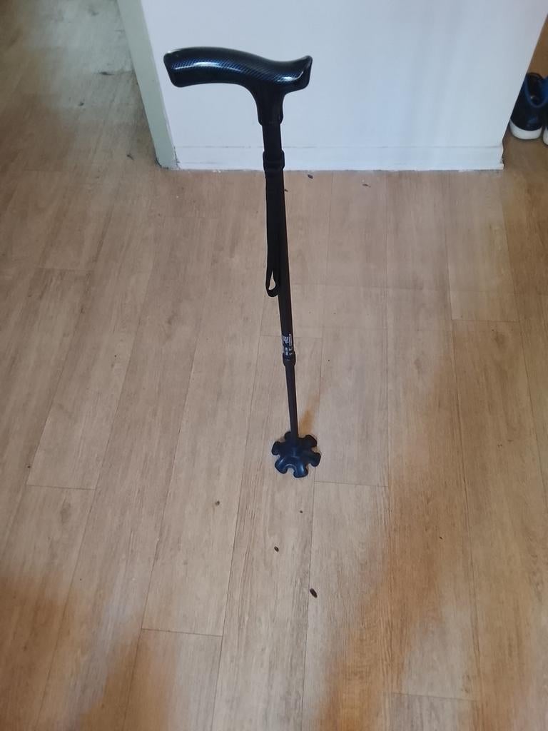 Canne réglable en hauteur pied en caoutchouc, Divers, Bâtons de marche, Enlèvement