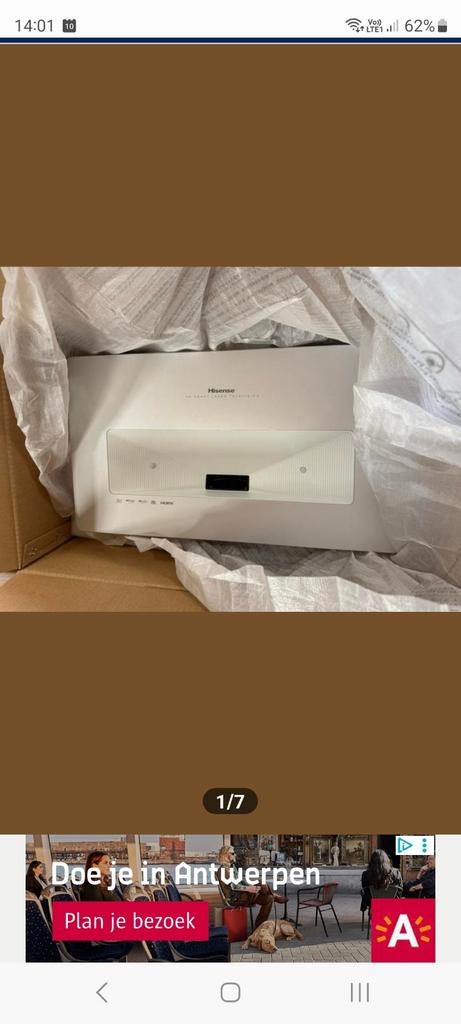 Hisense 100L5HD 100" 4K Laser TV Ultra HD Smart Wifi shorttr, TV, Hi-fi & Vidéo, Enlèvement