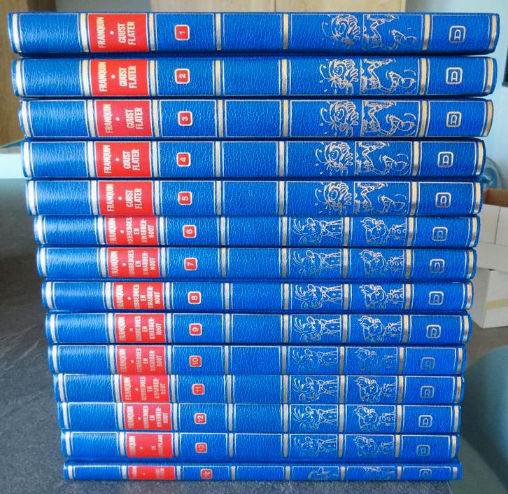 Franquin collectie volledig 1 tot 14 Robbedoes, Guust flater, Livres, BD, Comme neuf, Série complète ou Série, Enlèvement