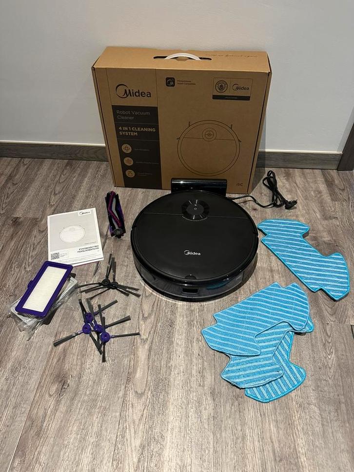 Midea i5c, Electroménager, Aspirateurs, Comme neuf, Aspirateur robot, Réservoir, Enlèvement