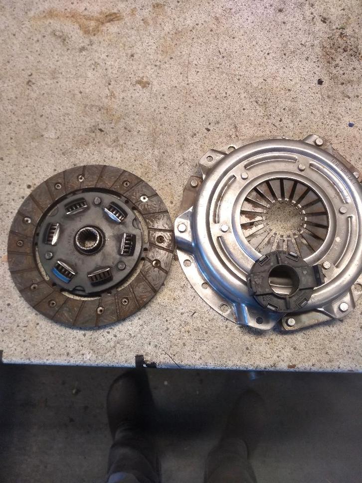 Koppeling, drukgroep en lager R4 / 4L voor 850cc motor, Autos : Pièces & Accessoires, Moteurs & Accessoires, Renault, Neuf, Enlèvement ou Envoi