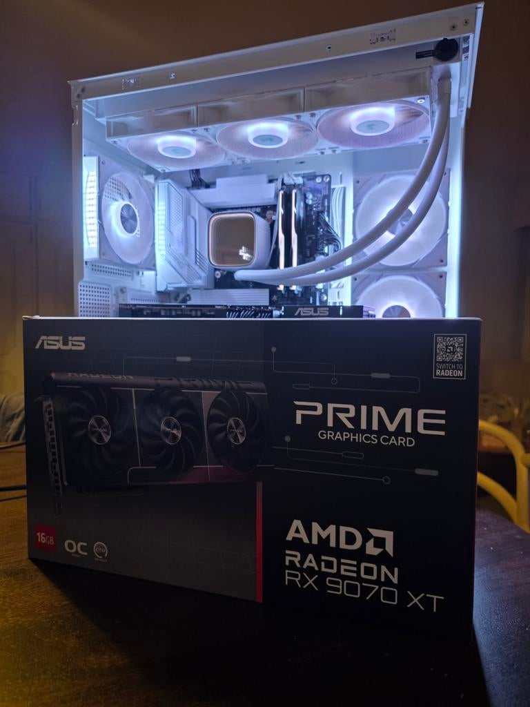 PC de jeu 9070XT Ultra 7 265KF DDR5 RAM, Enlèvement ou Envoi