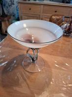 Schaal op poot in murano glas, Ophalen of Verzenden