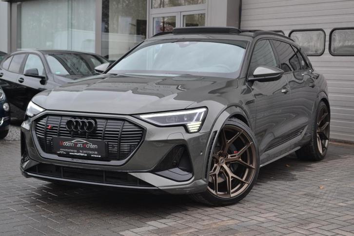 Audi E-Tron "S" Exclusief kleur * 503 pk, Auto's, Audi, Bedrijf, Te koop, e-tron, 360° camera, 4x4, ABS, Achteruitrijcamera, Adaptieve lichten