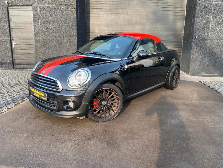 mini coupe roadster - 2012 - leder - airco - gekeurd, Auto's, Mini, Bedrijf, Te koop, Roadster, ABS, Airbags, Airconditioning