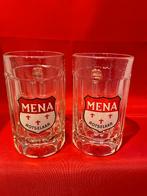 Bocal à bière Mena Rotselaar avec poignée 25ctl, Enlèvement ou Envoi, Utilisé, Verre à bière