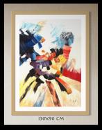 Groot modern schilderij 130x90, Antiek en Kunst, Ophalen of Verzenden