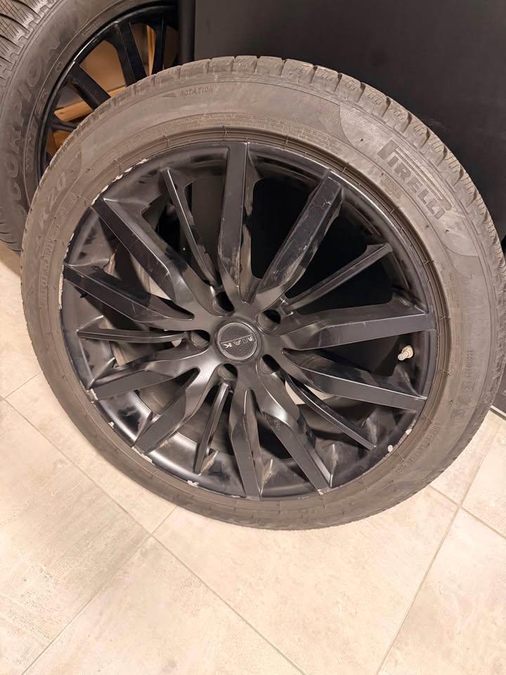 4 Jantes MAK 20" + Pirelli Scorpion Winter, Autos : Pièces & Accessoires, Pneus & Jantes, Jante(s), Pneus hiver, 20 pouces, 255 mm