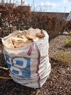 Big bag met pallethout gezaagd, Tuin en Terras, Brandhout, Ophalen, Blokken