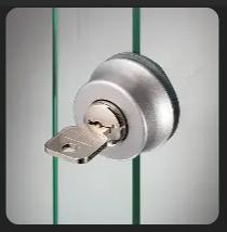 slot vitris met cilinder voor schuifdeur glas nieuw, Doe-het-zelf en Bouw, Hang- en Sluitwerk, Nieuw, Slot, Ophalen