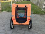 hondenkar fietskar, Fietsen en Brommers, Fietsaccessoires | Aanhangwagens en Karren, Ophalen, Gebruikt, Opvouwbaar, 20 tot 40 kg