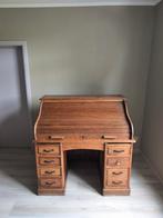 Bureau ancien à cylindre chêne massif vintage charme, Enlèvement