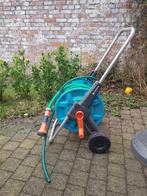 Tuinslang met rol, Ophalen