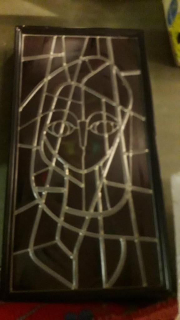 Kunst, Ophalen, Met verlichting, 83 cm, 44 cm