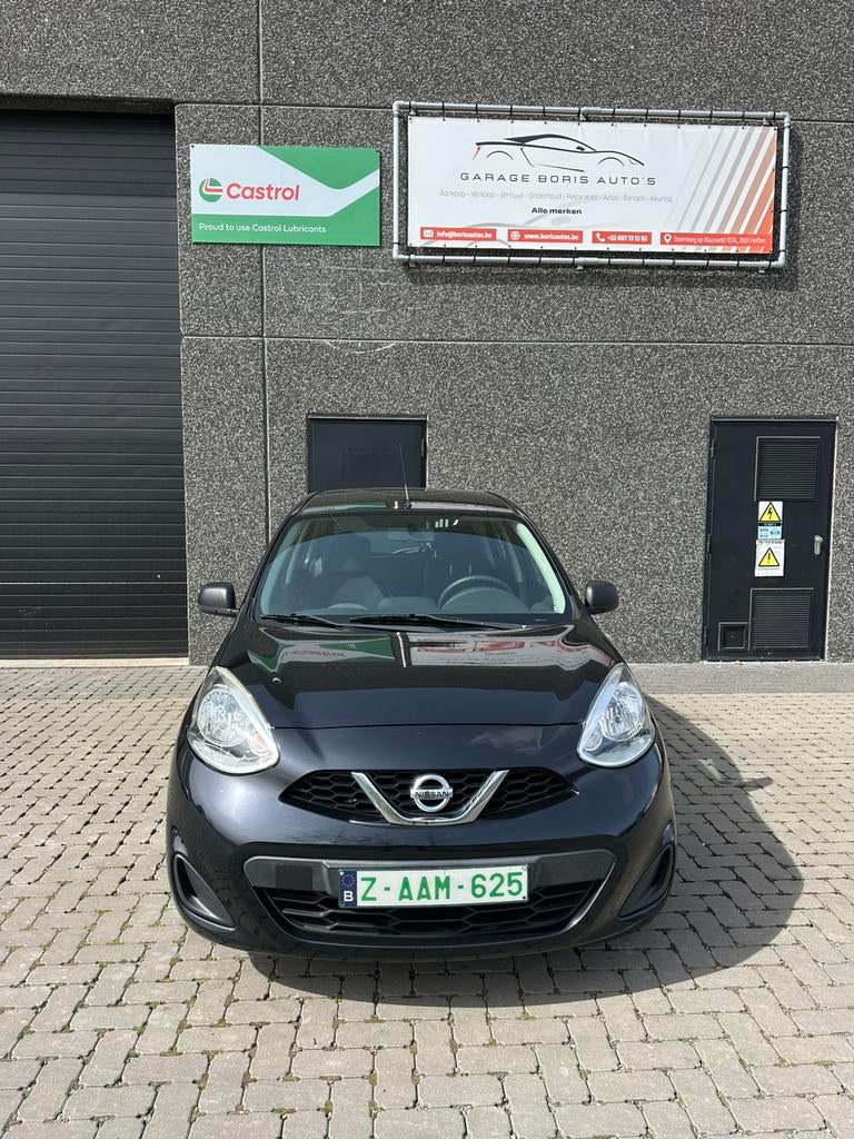 Nissan Micra 1.2i Bj 2016, Stof, Euro 6, 4 cilinders, https://public.car-pass.be/vhr/46ab581d-4bd2-4166-a2e2-e3cc3268df3b